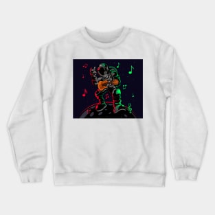 Rock and roll Planet Crewneck Sweatshirt